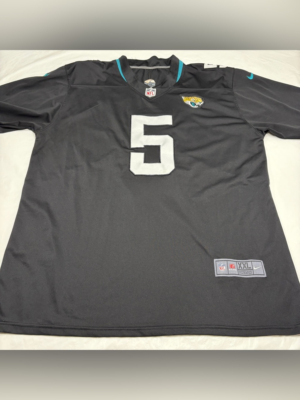 Nike Jacksonville Jaguars Blake Bortles #5 Black Jersey Men’s XXL